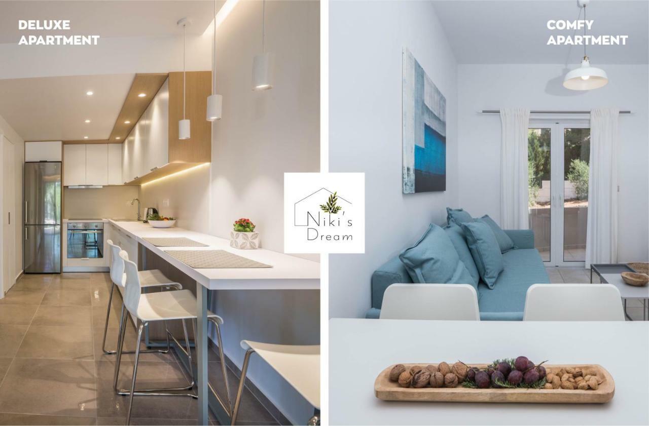 Nikis Dream Comfy Apartments ハニア エクステリア 写真